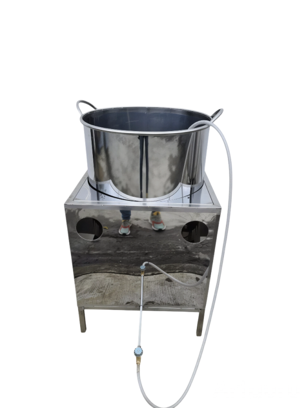 Fogón de alta con olla